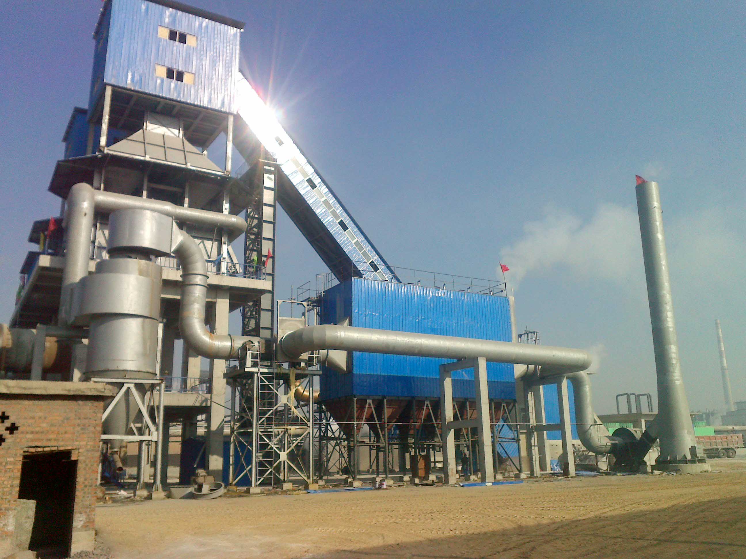 回轉(zhuǎn)窯窯尾除塵器 回轉(zhuǎn)窯窯尾除塵器